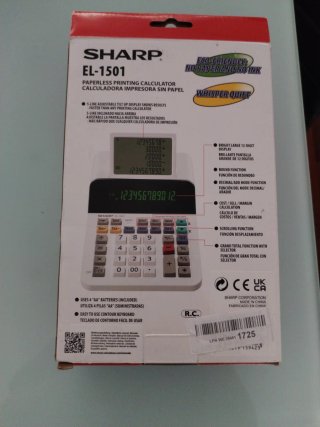 Calcolatrici Sharp EL-1501 con stampante