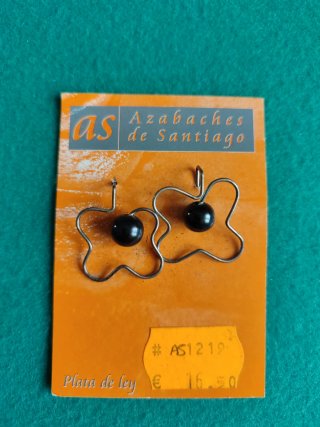 Pendientes AS Plata de ley
