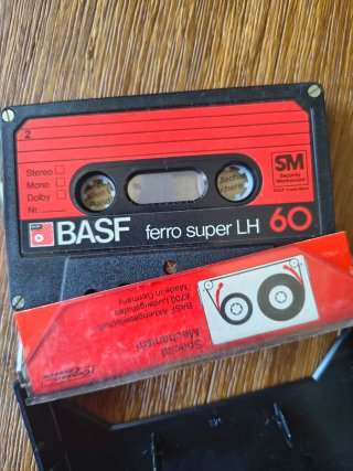 Lotto 20 musicassette BASF LH
