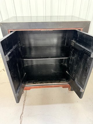 Mesita auxiliar oriental madera