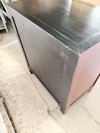 Mesita auxiliar oriental madera
