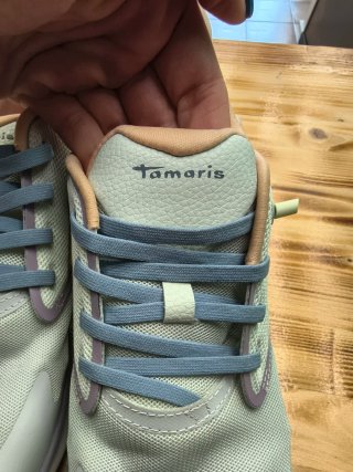 Sneakers Tamaris beige/viola donna