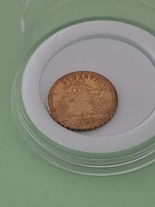 Moneta d'oro USA in miniatura