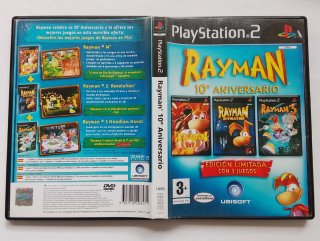 Rayman 10 Aniversario PS2 Edición Limitada