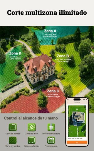 Robot Cortacésped WORX Landroid Vision M300