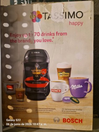 Cafetera Bosch Tassimo Multibebida