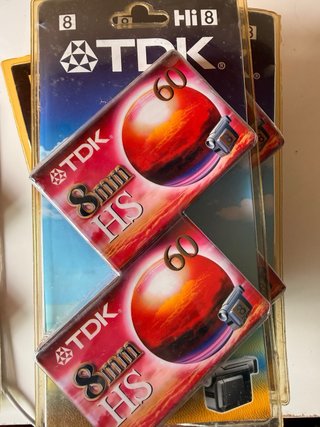 Cintas TDK 8mm HS Hi8 (Pack 6)