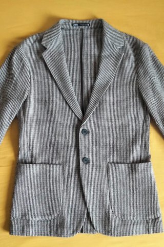 Chaqueta Zara Cuadros Talla M