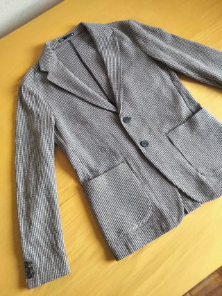 Chaqueta Zara Cuadros Talla M
