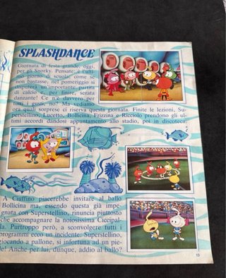 Raro album Panini Snorky vintage 1985