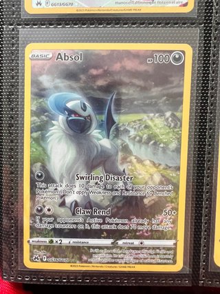 Carta Pokémon Absol cenit supremo