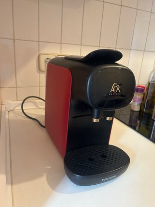 Cafetera L'or Barista Philips Roja