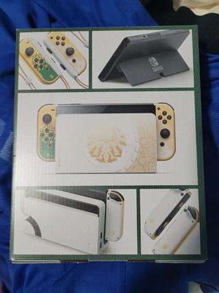 Switch OLED Edición Zelda Tears of the Kingdom