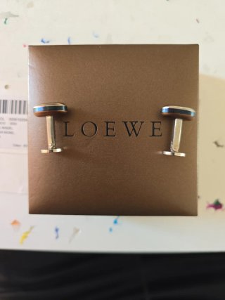 Gemelos Loewe Ovalados Plata