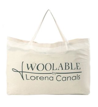 Alfombra Lana Lorena Canals Beige/Rosa