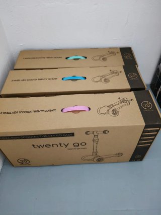 Patinete infantil 3 ruedas luces LED