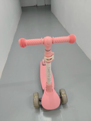 Patinete infantil 3 ruedas luces LED
