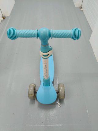 Patinete infantil 3 ruedas luces LED