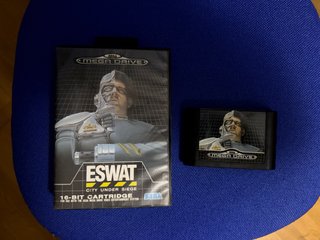 ESWAT City Under Siege Mega Drive PAL
