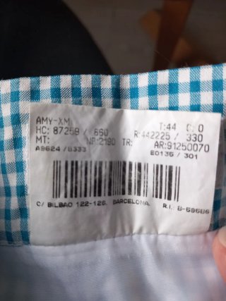 Falda Burberry Talla 44
