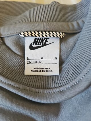 Conjunto Nike Gris Talla L Niños