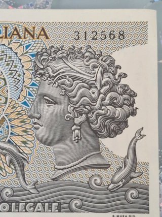 Banconota 500 Lire Repubblica Italiana