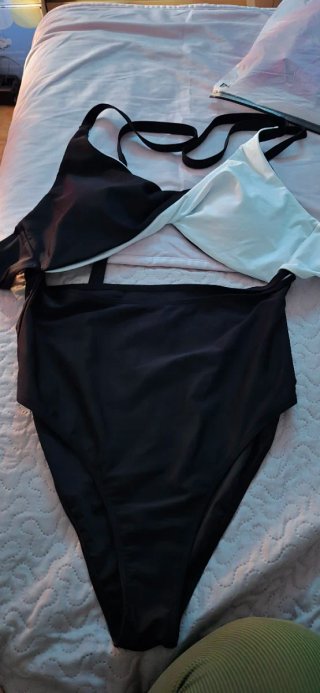 Bañador XL Negro, Verde y Amarillo