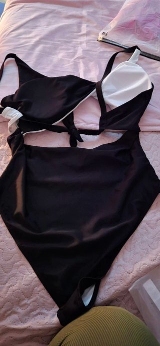 Bañador XL Negro, Verde y Amarillo