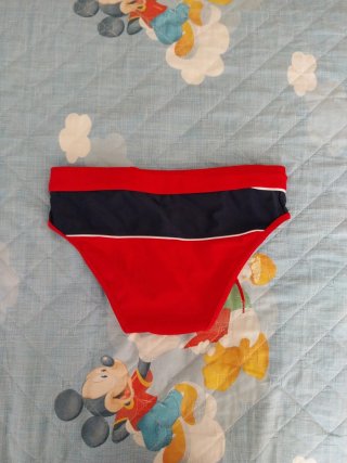Costume da bagno ragazzo rosso