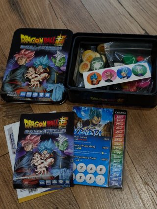 Juego Dragon Ball Super Caja Metal