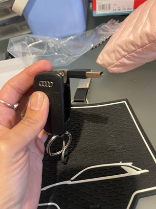 Portachiavi Audi con Chiavetta USB