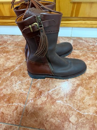 Botas de Piel Palanco Talla 43