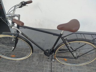 Bicicleta Clásica Negra