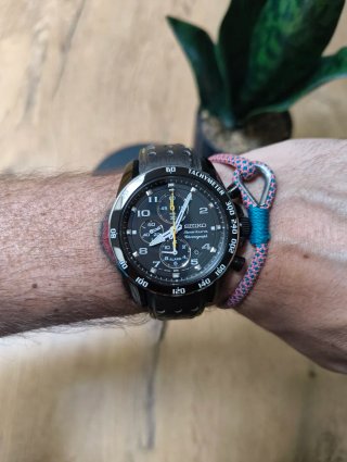 Seiko Sportura Chronograph Alarm 7T62-0KV0