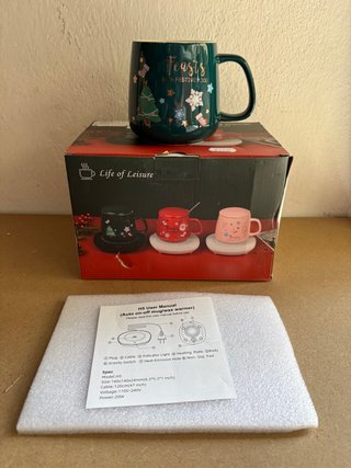 Tazza con scaldatazza Life of Leisure