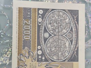 Banconota 2000 Lire Italia Galileo