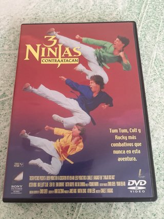 Trilogía 3 Ninjas DVD (Acción Familiar) 18 unidad