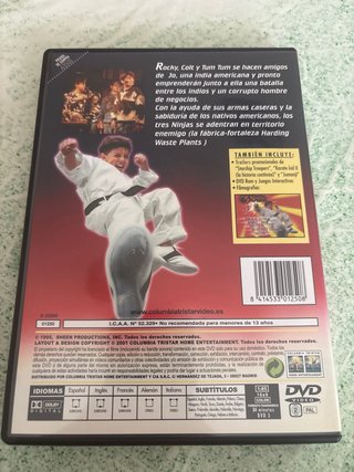 Trilogía 3 Ninjas DVD (Acción Familiar) 18 unidad
