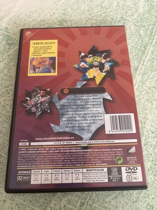 Trilogía 3 Ninjas DVD (Acción Familiar) 18 unidad