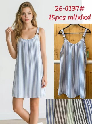 Vestido de algodón con estampado