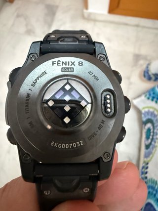 Garmin Fenix 8 Solar Sapphire Gris 47mm