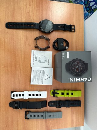 Garmin Fenix 8 Solar Sapphire Gris 47mm