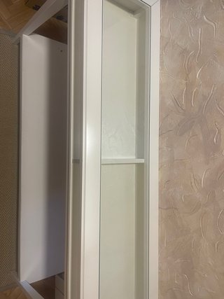 Mueble recibidor IKEA madera blanco