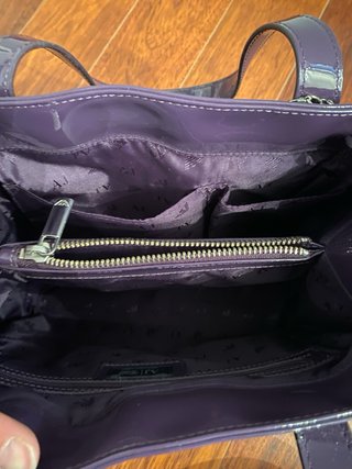 Bolso Armani Jeans Morado Charol