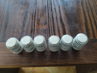 6 Válvulas Termostáticas Radiador Ornli