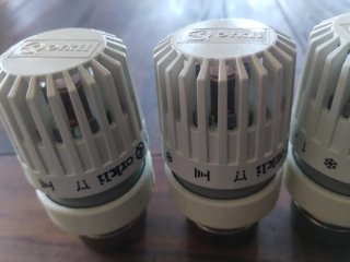 6 Válvulas Termostáticas Radiador Ornli