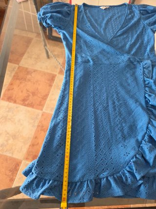 Vestido Springfield Azul Talla M