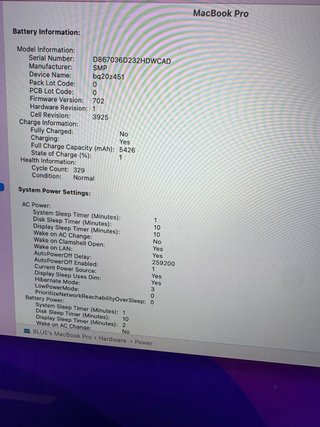 MacBook Pro A1707 16GB RAM 1TB SSD