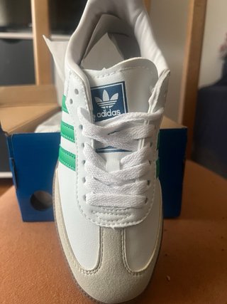 Adidas Samba OG Blanco/Verde Talla 38