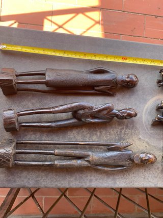 Pack Figuras Africanas Madera